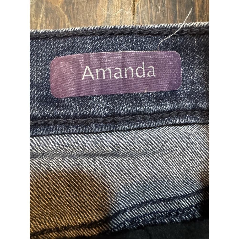 Gloria Vanderbilt Jeans Women's Size 8 Short (30x27) Stretch Denim Blue Mid Rise - Picture 7 of 8